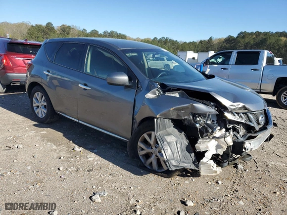 2014 Nissan Murano S with VIN JN8AZ1MU8EW404461, listed as a Copart auction lot 50095915 with 168,966 mi miles and Salvage Title. Bid and sale history available at carsss.com. Image 4.