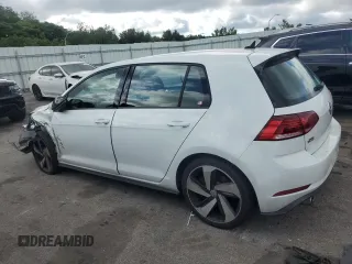 2020 Volkswagen Golf GTI S with VIN 3VW6T7AU9LM003439, listed as a Copart auction lot 69205594 with 52,272 mi miles and Salvage Title. Bid and sale history available at carsss.com. Image 2.