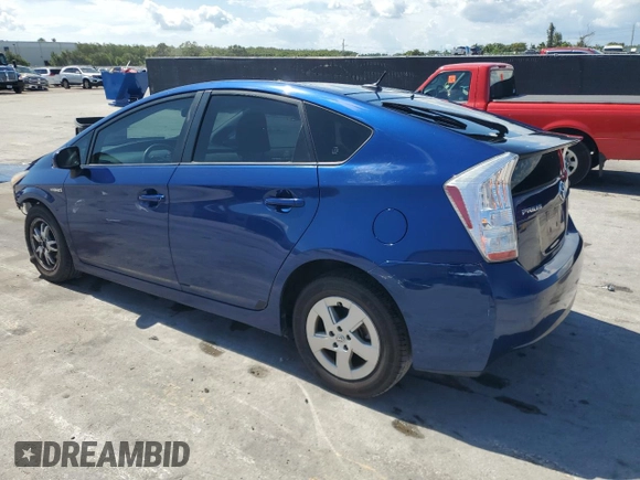 2011 Toyota Prius I with VIN JTDKN3DU7B0268202, listed as a Copart auction lot 61160175 with 125,346 mi miles and Salvage title. Bid and sale history available at DreamBid. Image 2.