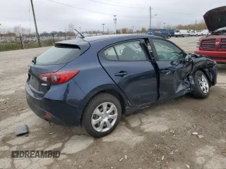 2016 Mazda 3 i Sport with VIN 3MZBM1J78GM266031, listed as a Copart auction lot 51156915 with 65,034 mi miles and Salvage Title. Bid and sale history available at DreamBid. Image 3.