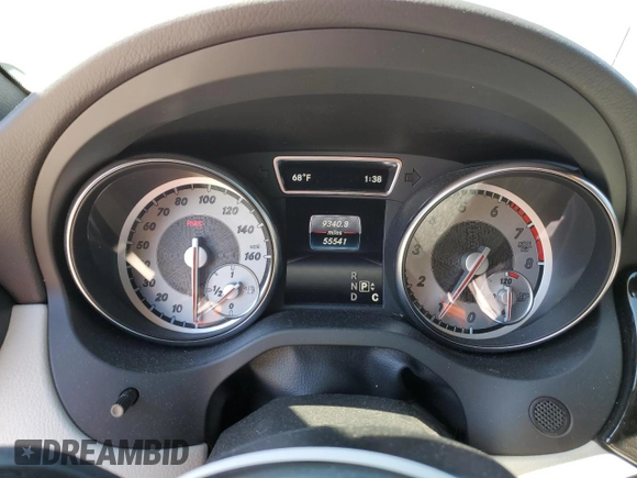 2016 Mercedes-Benz CLA 250 with VIN WDDSJ4GB4GN379043, listed as a Copart auction lot 47845944 with 55,541 mi miles and . Bid and sale history available at DreamBid. Image 9.