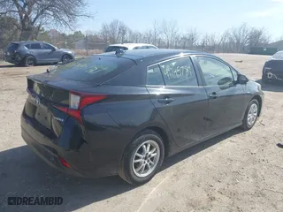 2019 Toyota Prius L Eco with VIN JTDKARFU1K3092063, listed as a IAAI auction lot 41745789 with 169,882 mi miles. Bid and sale history available at carsss.com. Image 4.