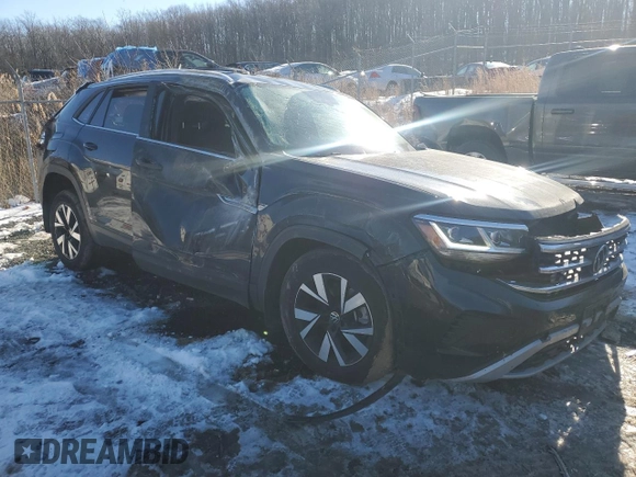 2023 Volkswagen Atlas SE с VIN 1V2LC2CA7PC219081, выставлен на аукционе Copart как лот 41369365 с пробегом 12 941 миль миль и Списание • Salvage title. История ставок и продаж доступна на DreamBid. Изображение 4.