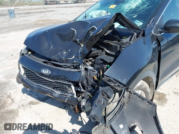 2019 Kia Sportage LX with VIN KNDPM3AC4K7621023, listed as a IAAI auction lot 41981361 with Not Provided miles and . Bid and sale history available at DreamBid. Image 6.