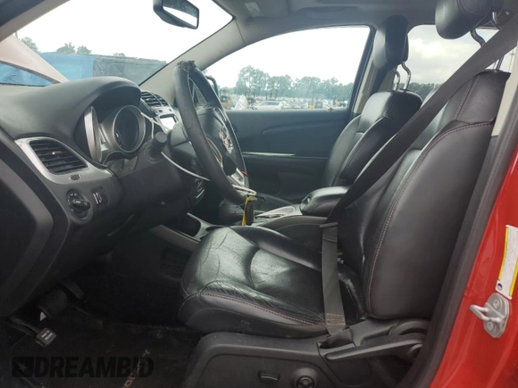 2015 Dodge Journey R/T with VIN 3C4PDDEGXFT578859, listed as a Copart auction lot 64094455 with 147,970 mi miles and Salvage title. Bid and sale history available at DreamBid. Image 7.