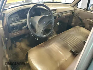 1993 Ford F-150 with VIN 1FTDF15Y1PNA42081, listed as a Copart auction lot 48376795 with 0 mi miles and Salvage Title. Bid and sale history available at carsss.com. Image 8.