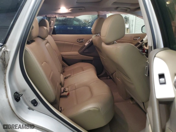 2013 Nissan Murano SL with VIN JN8AZ1MW8DW301766, listed as a Copart auction lot 51008275 with 105,660 mi miles and Salvage Title. Bid and sale history available at carsss.com. Image 11.