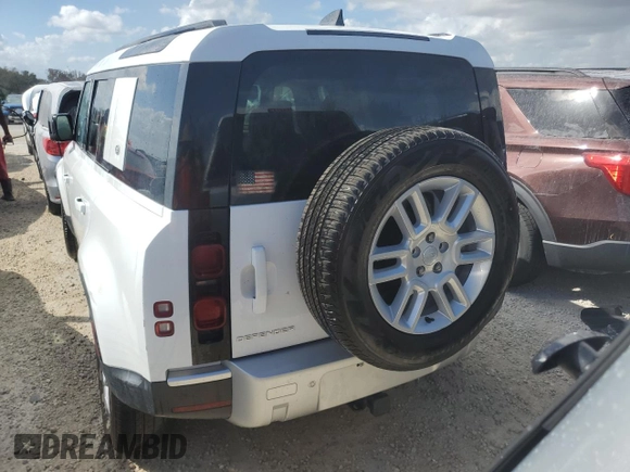 2024 Land Rover Defender S with VIN SALEJ7EX0R2341653, listed as a Copart auction lot 77228254 with Not provided miles and Salvage title. Bid and sale history available at DreamBid. Image 6.