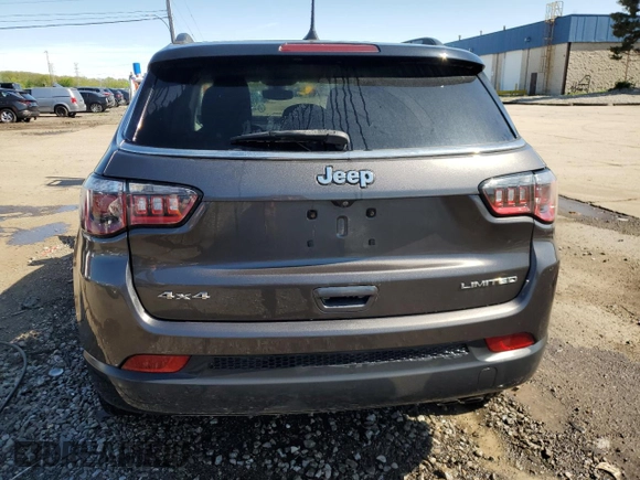 2019 Jeep Compass Limited with VIN 3C4NJDCB5KT641769, listed as a Copart auction lot 55790635 with 16,055 mi miles and Clean title. Bid and sale history available at DreamBid. Image 6.