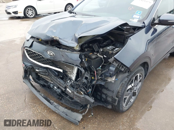 2021 Kia Sportage EX with VIN KNDPN3AC7M7920408, listed as a IAAI auction lot 41421579 with 70,921 mi miles and . Bid and sale history available at DreamBid. Image 6.