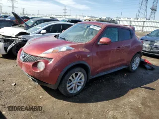 2014 Nissan Juke SL with VIN JN8AF5MV3ET361917, listed as a Copart auction lot 50085305 with 117,154 mi miles and Salvage Title. Bid and sale history available at carsss.com. Image 1.