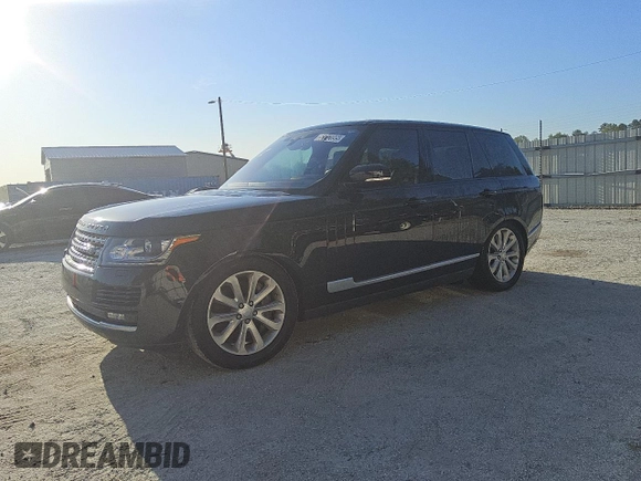 2017 Land Rover Range Rover HSE with VIN SALGS2FV4HA341200, listed as a Copart auction lot 52712095 with 117,824 mi miles and Clean title. Bid and sale history available at DreamBid. Image 1.