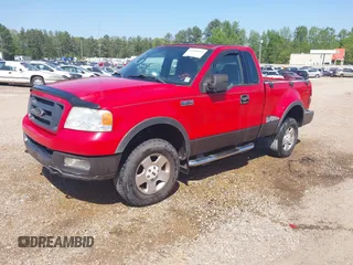 2004 Ford F-150 XLT with VIN 1FTRF04574KB85363, listed as a IAAI auction lot 41998003 with 188,649 mi miles. Bid and sale history available at carsss.com. Image 2.