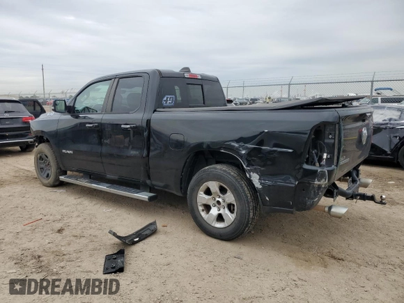 2020 Ram 1500 Big Horn with VIN 1C6RREBT6LN277753, listed as a Copart auction lot 88445175 with 85,375 mi miles and Salvage Title. Bid and sale history available at carsss.com. Image 2.