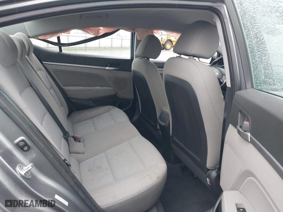 2019 Hyundai Elantra Preferred with VIN KMHD84LF5KU749255, listed as a IAAI auction lot 41712929 with 58,579 mi miles. Bid and sale history available at carsss.com. Image 8.