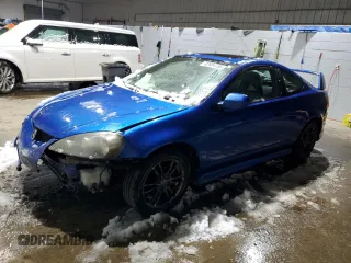 2006 Acura RSX with VIN JH4DC54846S008216, listed as a Copart auction lot 42684755 with 215,882 mi miles and Salvage Title. Bid and sale history available at carsss.com. Image 1.