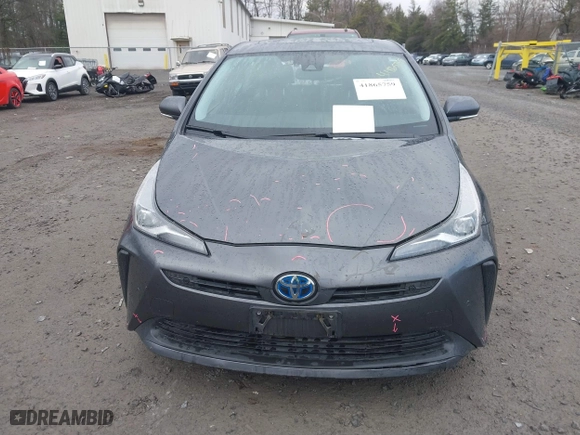 2019 Toyota Prius L Eco with VIN JTDKARFU7K3077941, listed as a IAAI auction lot 41865759 with 254,612 mi miles. Bid and sale history available at carsss.com. Image 12.