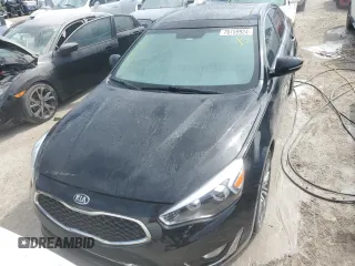 2015 Kia Cadenza Premium with VIN KNALN4D71F5181499, listed as a Copart auction lot 76159924 with 59,659 mi miles and Salvage Title. Bid and sale history available at carsss.com. Image 5.