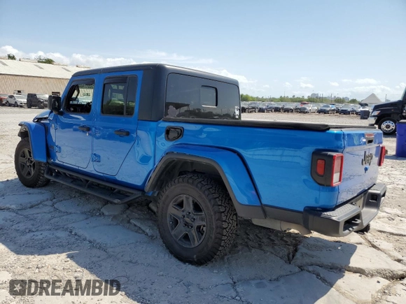 2021 Jeep Gladiator Sport S z VIN 1C6HJTAG0ML560089, wystawiony jako Copart lot #52817405 z przebiegiem 100 595 mil mil oraz Szkoda całkowita • Salvage title. Historia ofert i sprzedaży dostępna na DreamBid. Obrazek 2.