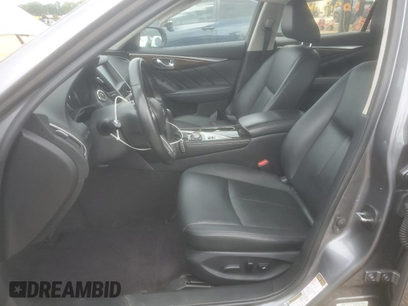 2019 Infiniti Q50 Luxe with VIN JN1EV7AP6KM517944, listed as a Copart auction lot 56942655 with 94,883 mi miles and Salvage title. Bid and sale history available at DreamBid. Image 7.