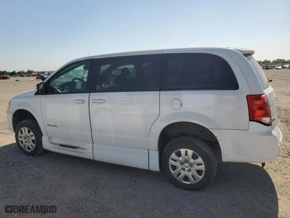 2018 Dodge Grand Caravan SE Plus with VIN 2C4RDGBG8JR347470, listed as a Copart auction lot 50754195 with 0 mi miles and Clean Title. Bid and sale history available at carsss.com. Image 2.