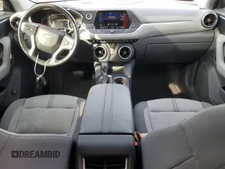 2020 Chevrolet Blazer LT with VIN 3GNKBHRS1LS592633, listed as a Copart auction lot 53729615 with 77,694 mi miles and Salvage title. Bid and sale history available at DreamBid. Image 8.