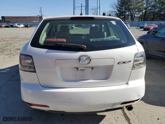 2011 Mazda CX-7 i SV with VIN JM3ER2AM3B0392961, listed as a Copart auction lot 48490285 with 176,200 mi miles and Clean Title. Bid and sale history available at carsss.com. Image 6.