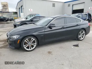 2018 BMW 4 Series 430i z VIN WBA4J1C54JBM11271, wystawiony jako Copart lot #54355255 z przebiegiem 107 184 mil mil oraz Szkoda całkowita • Salvage title. Historia ofert i sprzedaży dostępna na DreamBid. Obrazek 1.