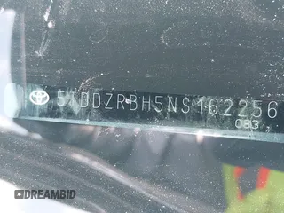2022 Toyota Highlander Limited z VIN 5TDDZRBH5NS162256, wystawiony jako IAAI lot #42177200 z przebiegiem 33 932 mil mil oraz . Historia ofert i sprzedaży dostępna na DreamBid. Obrazek 9.