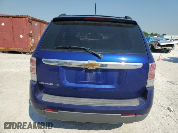 2007 Chevrolet Equinox LS with VIN 2CNDL13F976012952, listed as a Copart auction lot 50157255 with 219,972 mi miles and Salvage Title. Bid and sale history available at carsss.com. Image 6.