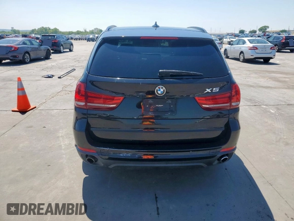 2015 BMW X5 sDrive35i with VIN 5UXKR2C53F0H35941, listed as a Copart auction lot 52117285 with 0 mi miles and Clean Title. Bid and sale history available at carsss.com. Image 6.