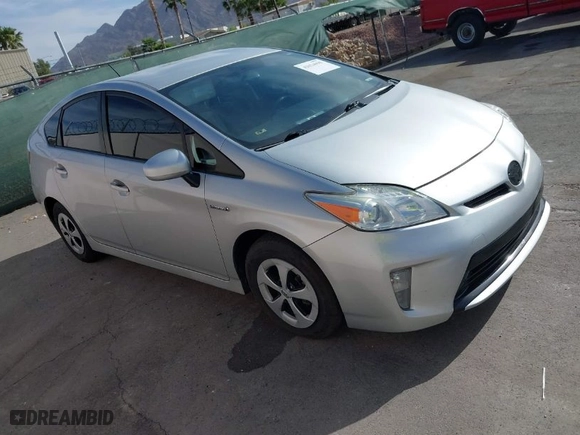 2013 Toyota Prius One with VIN JTDKN3DU9D1693692, listed as a IAAI auction lot 42034098 with 274,459 mi miles. Bid and sale history available at carsss.com. Image 1.