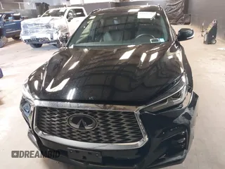 2024 Infiniti QX55 Luxe with VIN 3PCAJ5JRXRF105669, listed as a IAAI auction lot 42155781 with 17,556 mi miles and . Bid and sale history available at DreamBid. Image 13.