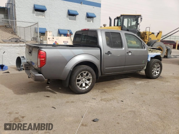 2020 Nissan Frontier SV with VIN 1N6ED0EB2LN717332, listed as a Copart auction lot 52991555 with 44,887 mi miles and Salvage title. Bid and sale history available at DreamBid. Image 3.