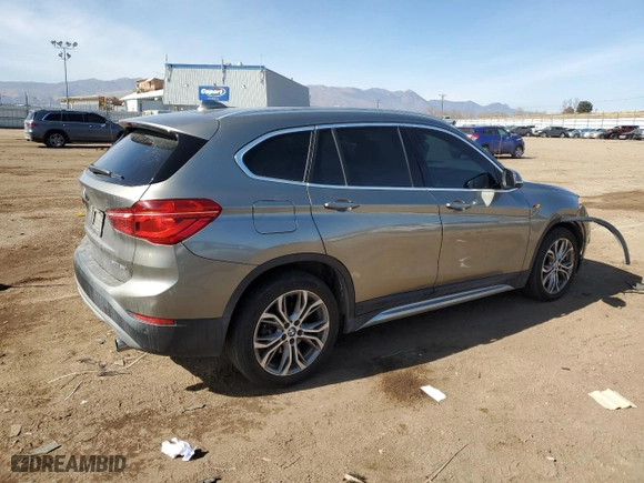 2019 BMW X1 xDrive28i with VIN WBXHT3C55K5L35265, listed as a Copart auction lot 45974295 with 84,541 mi miles and Salvage Title. Bid and sale history available at carsss.com. Image 3.