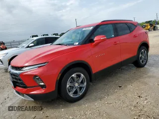 2023 Chevrolet Blazer LT with VIN 3GNKBDRSXPS200571, listed as a Copart auction lot 53403665 with 18,257 mi miles and Clean title. Bid and sale history available at DreamBid. Image 1.