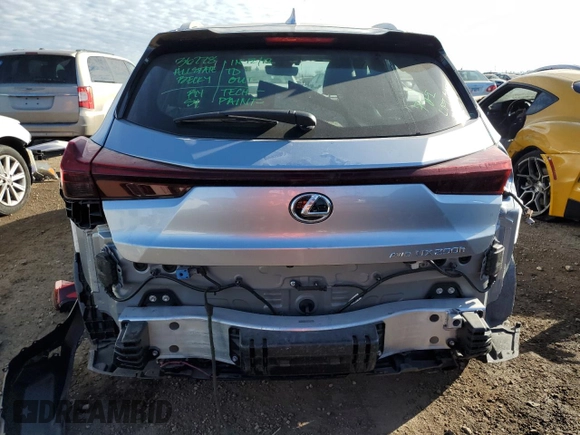 2024 Lexus UX 250h Premium with VIN JTHP9JBHXR2076614, listed as a Copart auction lot 88842545 with 3,105 mi miles and Salvage title. Bid and sale history available at DreamBid. Image 6.