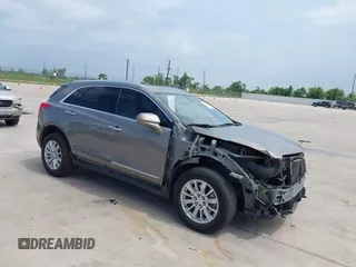 2018 Cadillac XT5 FWD with VIN 1GYKNARS5JZ145739, listed as a IAAI auction lot 42443337 with 50,917 mi miles and . Bid and sale history available at DreamBid. Image 1.