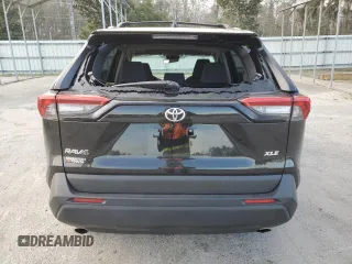 2025 Toyota RAV4 XLE with VIN 2T3W1RFV5SC303614, listed as a Copart auction lot 46754785 with 4,271 mi miles and Salvage Title. Bid and sale history available at carsss.com. Image 6.
