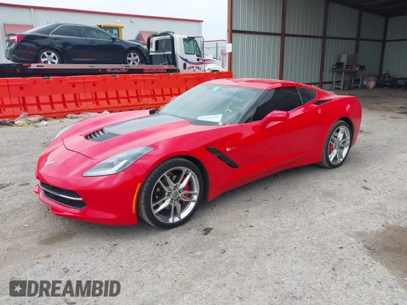 2018 Chevrolet Corvette 1LT with VIN 1G1YB2D75J5101256, listed as a IAAI auction lot 41912771 with 23,160 mi miles. Bid and sale history available at carsss.com. Image 17.