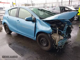 2016 Toyota Prius c One with VIN JTDKDTB37G1118444, listed as a IAAI auction lot 41534477 with 105,115 mi miles. Bid and sale history available at carsss.com. Image 1.