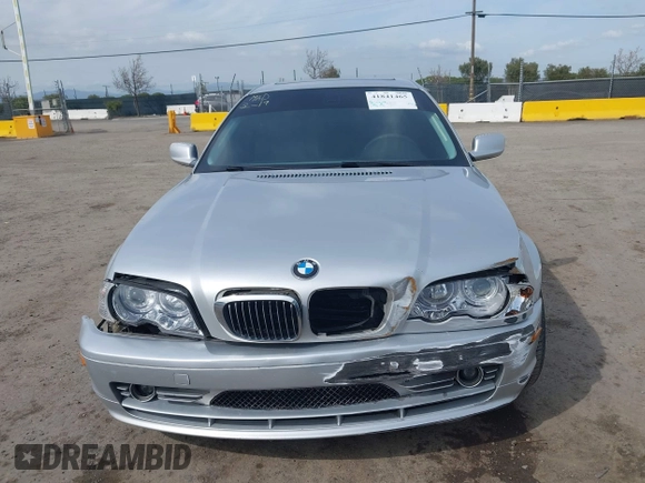 2002 BMW 3 Series 330Ci with VIN WBABN53492JU28231, listed as a IAAI auction lot 41841465 with 107,510 mi miles and . Bid and sale history available at carsss.com. Image 13.