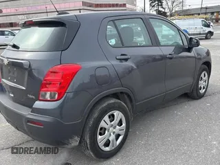 2015 Chevrolet Trax LS with VIN 3GNCJKSBXFL159583, listed as a Copart auction lot 51226045 with 131,374 mi miles and Clean Title. Bid and sale history available at carsss.com. Image 4.