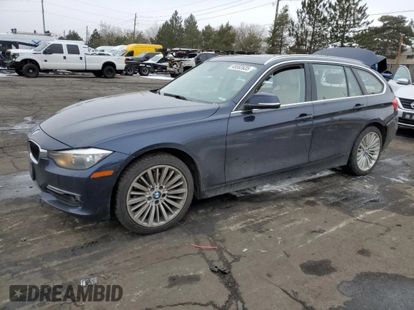 2014 BMW 3 Series 328d xDrive with VIN WBA3K5C52EK300109, listed as a Copart auction lot 45592635 with 103,538 mi miles and Salvage title. Bid and sale history available at DreamBid. Image 1.