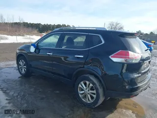 2016 Nissan Rogue S with VIN JN8AT2MV4GW146121, listed as a IAAI auction lot 41723124 with 195,681 mi miles. Bid and sale history available at carsss.com. Image 3.