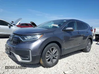 2022 Honda CR-V EX with VIN 5J6RW1H53NA010240, listed as a Copart auction lot 46890355 with 49,662 mi miles and Salvage Title. Bid and sale history available at carsss.com. Image 1.