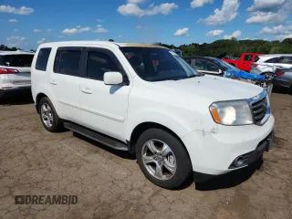 2013 Honda Pilot EX-L with VIN 5FNYF4H63DB020493, listed as a Copart auction lot 64843035 with 191,950 mi miles and Salvage title. Bid and sale history available at DreamBid. Image 4.