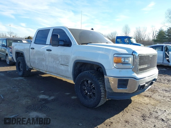 2014 GMC Sierra 1500 with VIN 3GTU2TEH9EG177628, listed as a IAAI auction lot 41437591 with 236,699 mi miles. Bid and sale history available at carsss.com. Image 1.