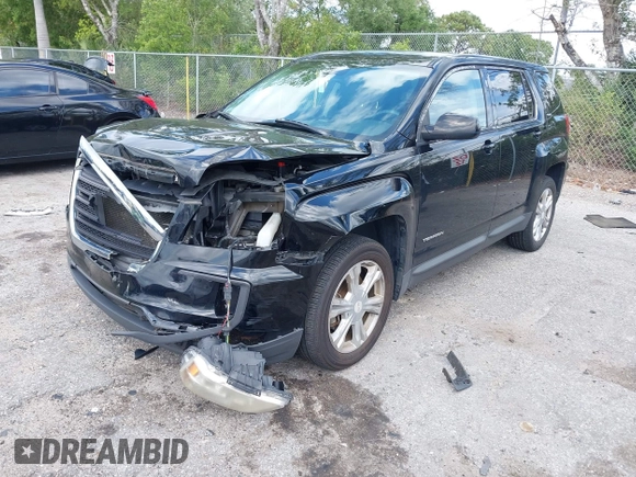 2017 GMC Terrain SLE with VIN 2GKALMEK8H6157764, listed as a IAAI auction lot 41879423 with 95,745 mi miles. Bid and sale history available at carsss.com. Image 17.