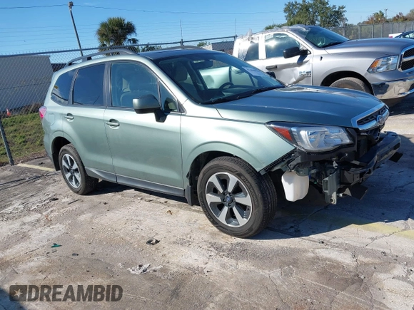 2017 Subaru Forester Premium with VIN JF2SJAEC9HH475837, listed as a IAAI auction lot 41408819 with 107,736 mi miles and . Bid and sale history available at DreamBid. Image 1.